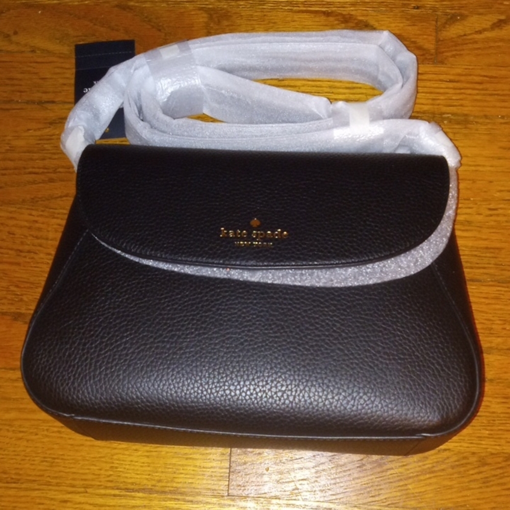 Kate Spade Black Crossbody - "Monica"